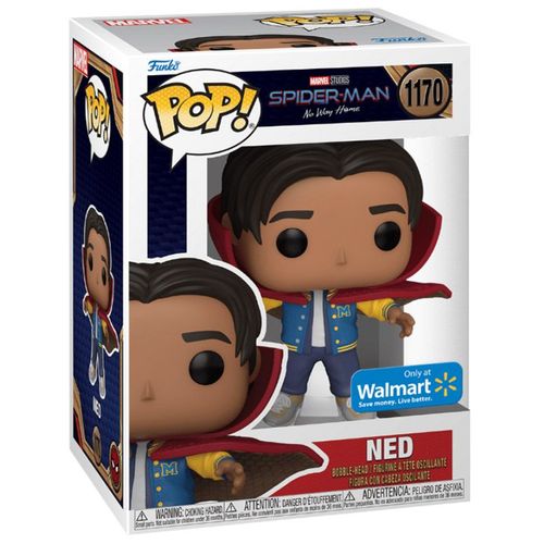 Figurine Funko Pop - Spider-Man: No Way Home N°1170 - Ned Avec La Cape De Docteur Strange (68368)