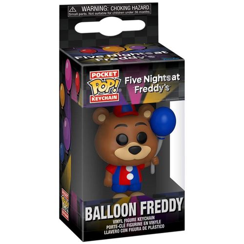 Porte-Clés Funko Pop - Five Nights At Freddy's - Freddy Ballon - Porte-Clés (67632)