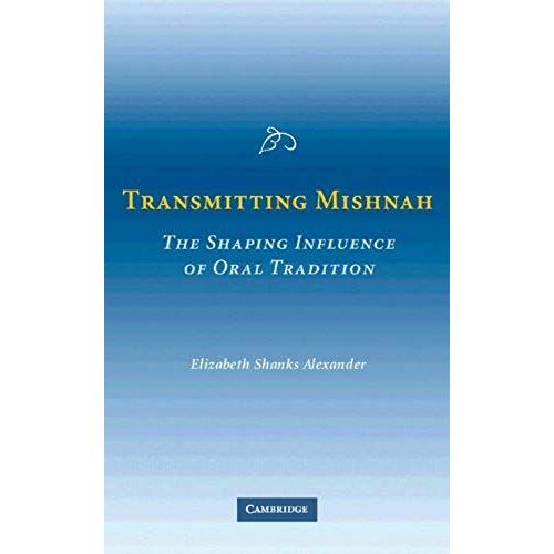 Transmitting Mishnah