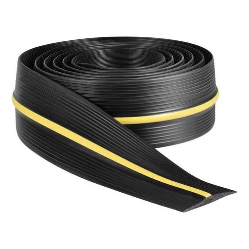 Ttlife Joint Porte Garage, 3m Joint De Seuil De Porte De Garage Universel Caoutchouc Étanche Aux Intempéries Remplacement Noir