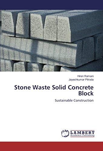 Stone Waste Solid Concrete Block