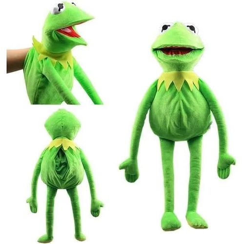 Les Muppets montrent Kermit la grenouille marionnette en peluche ventriloquisme accessoire cadeau de fête