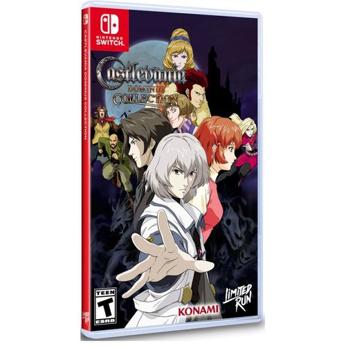 Juego Castlevania Dominus Collection Portada Dawn of Sorrow para Nintendo Switch Limited Run