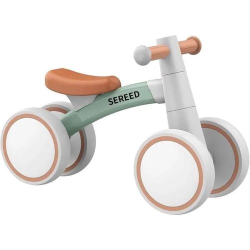 Sereed Draisienne Bebe 1 An,Jouet Enfant Pour Bébé 12-24 Mois,Premier Vélo À 4 Roues Pour Garçons Et Filles