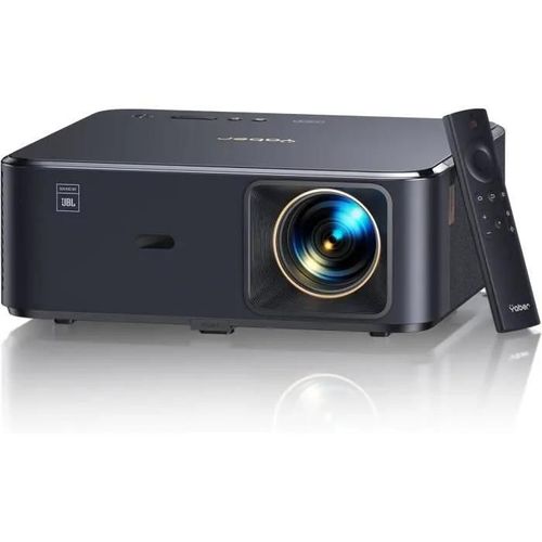 Videoprojecteur 4K avec Son JBL, Projecteur Video Supportant Android TV 12.0, WiFi 6 et Bluetooth, Yaber Videoprojecteur Portable 800ANSI, 2x10W