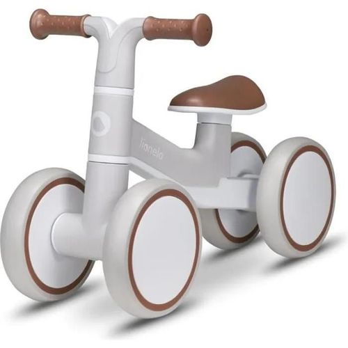 Draisienne À 4 Roues Eva - Lionelo Villy - Vélo Enfant - 1-3 Ans (Jusqu'à 30 Kg) - Ergonomique - Beige
