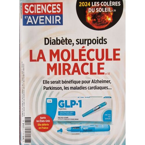 Sciences Et Avenir 931 Diabete , Surpoids La Molecule Miracle Glp-1