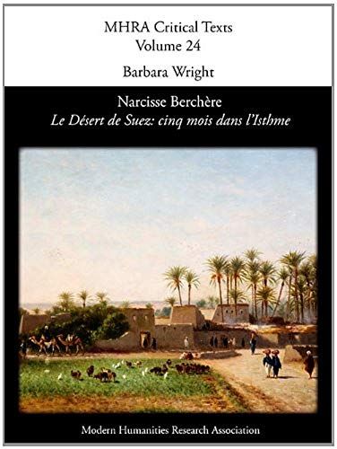 Narcisse Berch Re, 'le D Sert De Suez
