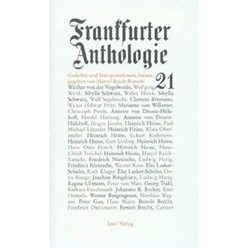 Frankfurter Anthologie, Bd.21