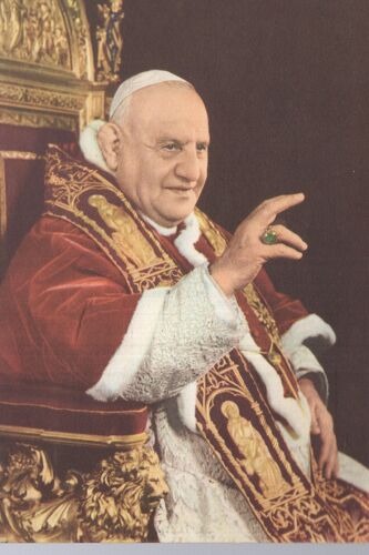 Carte Postale D'une Photo Du Pape Jean Xxiii