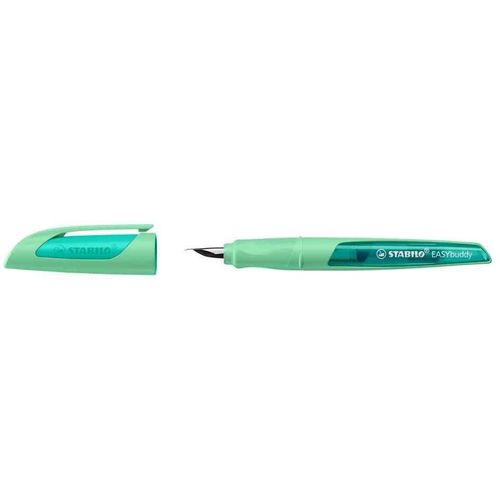 Stabilo Stylo Plume Easybuddy M, Droitiers, Vert Menthe
