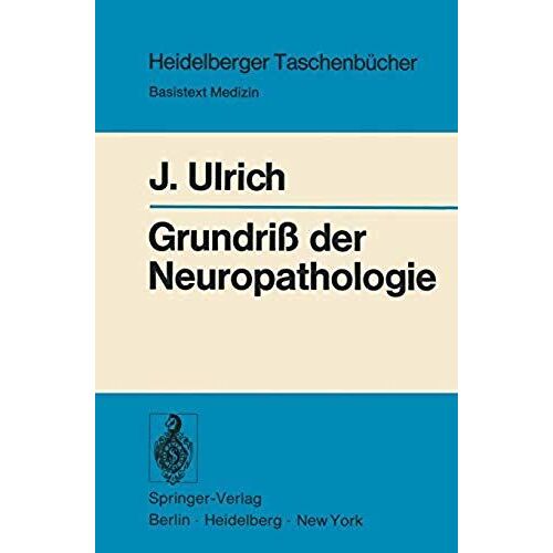 Grundriß Der Neuropathologie