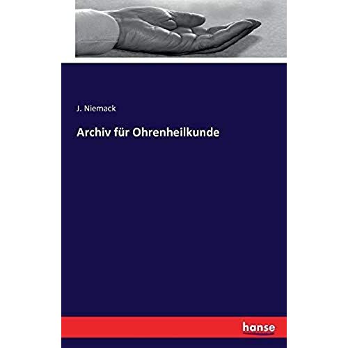 Archiv Für Ohrenheilkunde