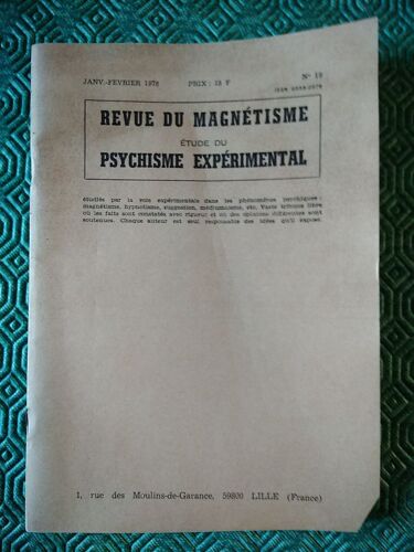 Revue Du Magnétisme 19