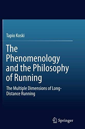 The Phenomenology And The Philosophy Of Running