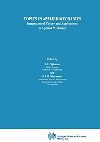 Topics In Applied Mechanics