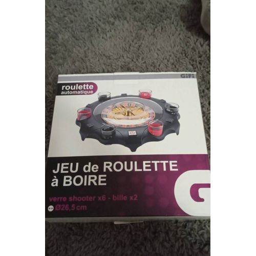 Jeu de roulette à boire 