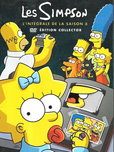 "Les Simpson / L'intégrale De La Saison 8" [Edition Collector / Coffret 4 Dvd]
