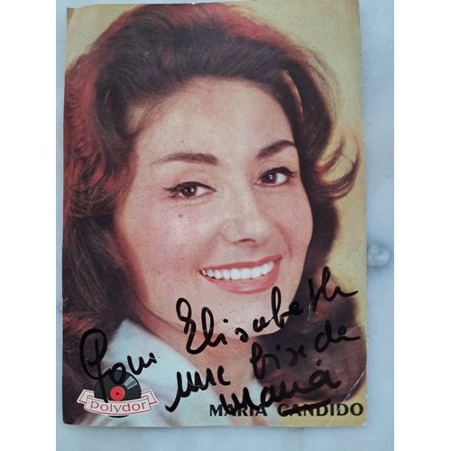 Autographe De Maria Candido