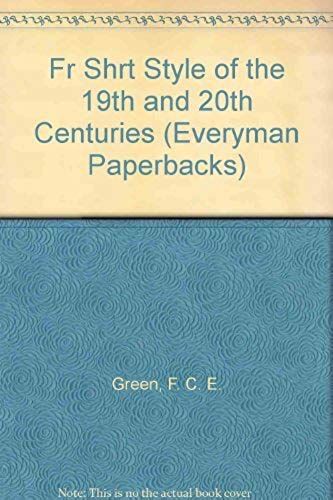 French Short Stories Of Nineteenth And Twentieth Centuries (Everyman Paperbacks)