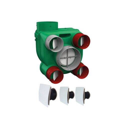 Kit Vmc hygrovariable Axelair KVVRD Ariant Hcs simple flux avec bouches design