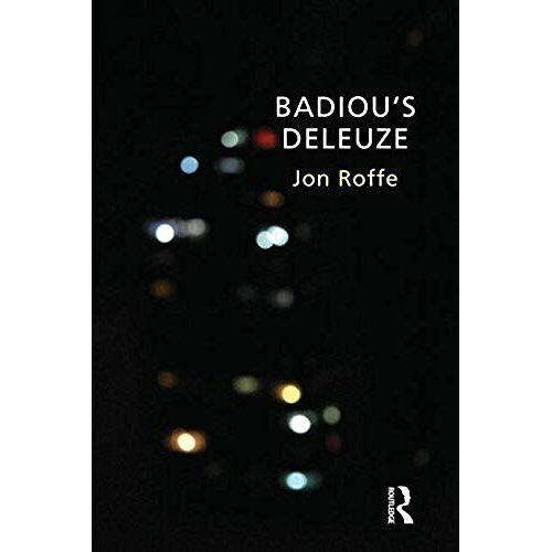 Badiou's Deleuze