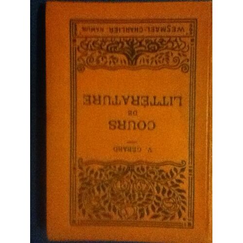 Cours De Litterature