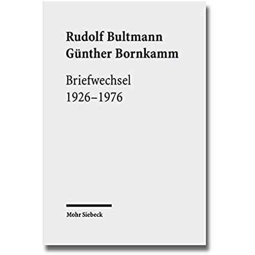 Briefwechsel 1926-1976