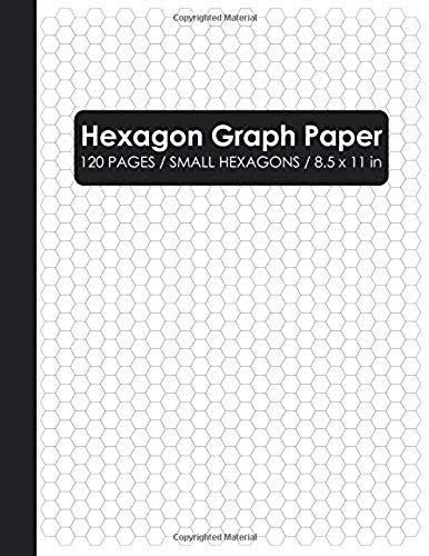 Hexagon Graph Paper: Hexagon Composition Notebook (Small Hexagonal Graph Paper)