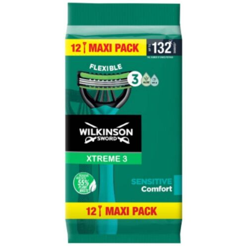 Rasoirs Jetables Homme Xtreme 3 Sensitive Wilkinson X12 