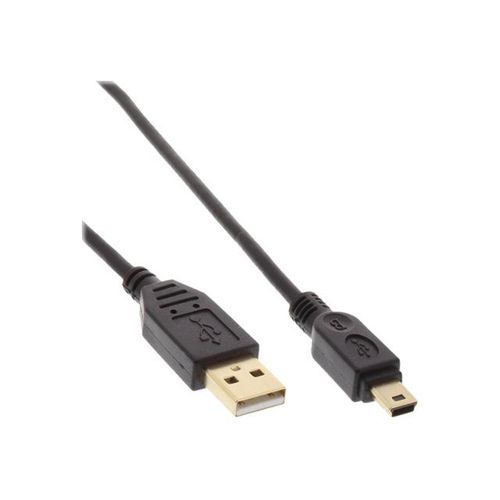 InLine - Câble USB - mini USB type B (M) pour USB (M) - USB 2.0 - 2 m - noir
