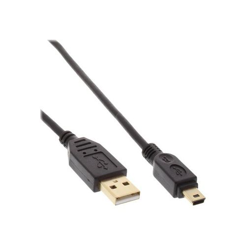InLine - Câble USB - mini USB type B (M) pour USB (M) - USB 2.0 - 1 m - noir