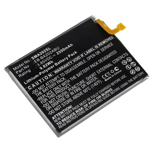 Batterie Interne Neuve Pour Smartphone Samsung Galaxy A20e (Sm-A202) - Eb-Ba202abu, Gh82-20188a 2550mah - Kit De Remplacement Téléphone Portable