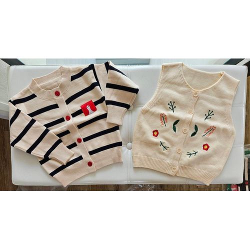 Lot Gilets Taille 90cm