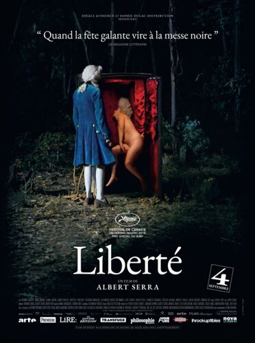 Liberté De Albert Serra Avec Helmut Berger... - Affiche Originale De Film Format 40 X 60 Cm