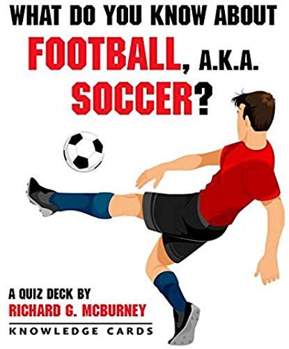 What Do You Know About Football Aka Soccer Quiz Deck