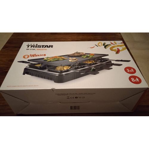 Appareil à raclette Tristar RA-2728 3en1