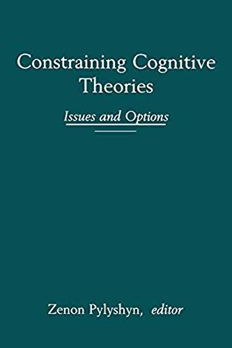 Constraining Cognitive Theories