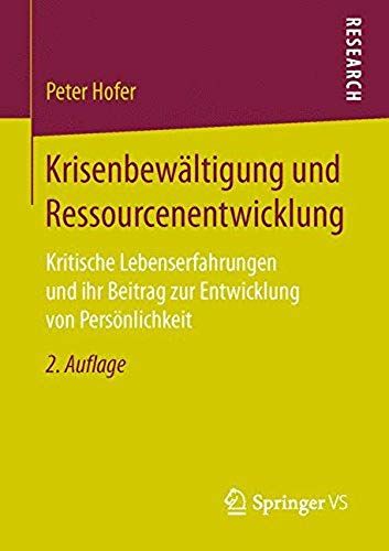 Krisenbewältigung Und Ressourcenentwicklung