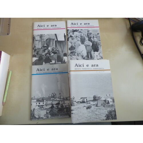Occitanie: Aici E Ara, Revista Trimestrala Independenta, 12 N°, N°1 1979-1982.