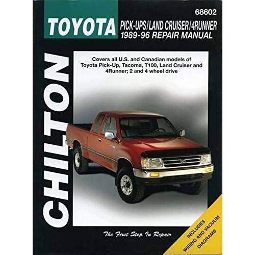 Toyota Pick-Ups, Land Cruiser, And 4 Runner, 1989-96