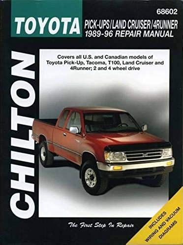 Toyota Pick-Ups, Land Cruiser, And 4 Runner, 1989-96