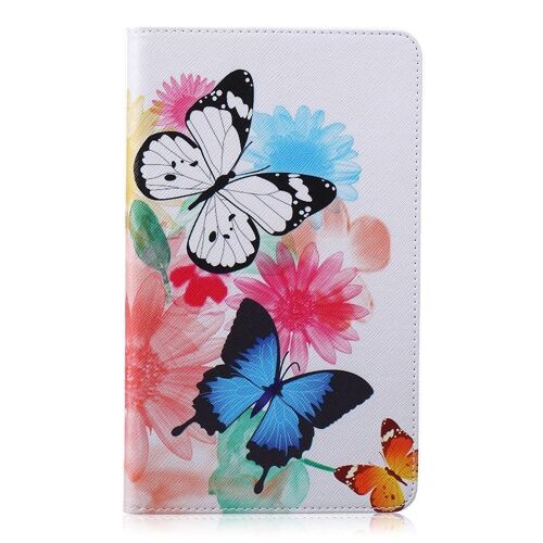 Samsung Galaxy Tab S 8.4 Coque, Saturcase Beau Motif Pu Cuir Flip Portefeuille Support Porte-Carte Protecteur Coque Housse Étui Pour Samsung Galaxy Tab S 8.4 Sm-T700 (Bfp-5)