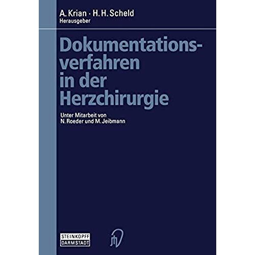 Dokumentationsverfahren In Der Herzchirurgie