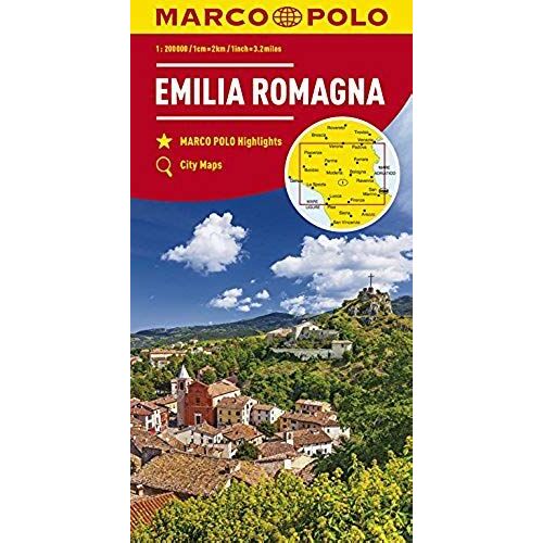 Marco Polo Karte Italien 06. Emilia Romagna 1:200 000
