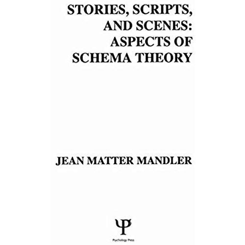 Stories, Scripts, And Scenes: Aspects Of Schema Theory (Distinguished Lecture Series)
