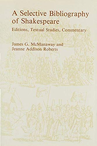 Selective Bibliography Of Shakespeare
