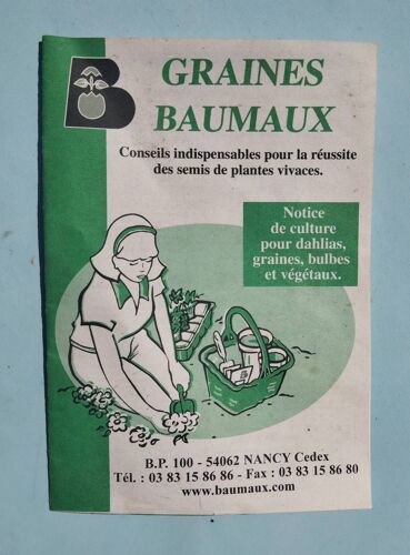 Conseils Indispensables Pour La Réussite Des Semis De Plantes Vivaces : Brochure Graines Baumaux