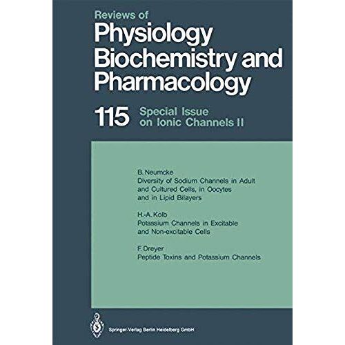 Reviews Of Physiology, Biochemistry And Pharmacology