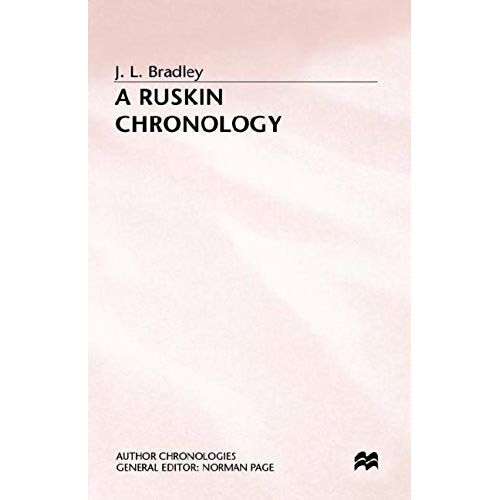 A Ruskin Chronology